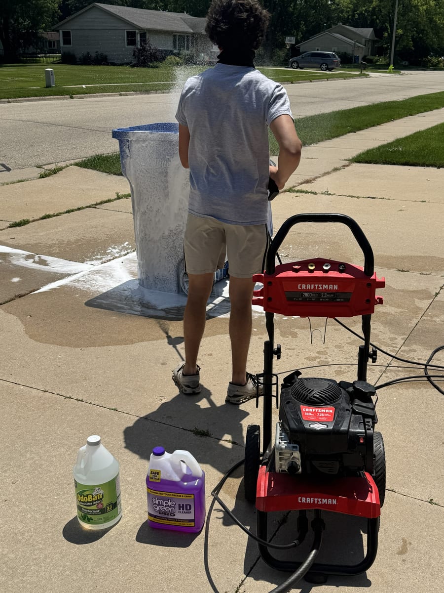 Colin at work